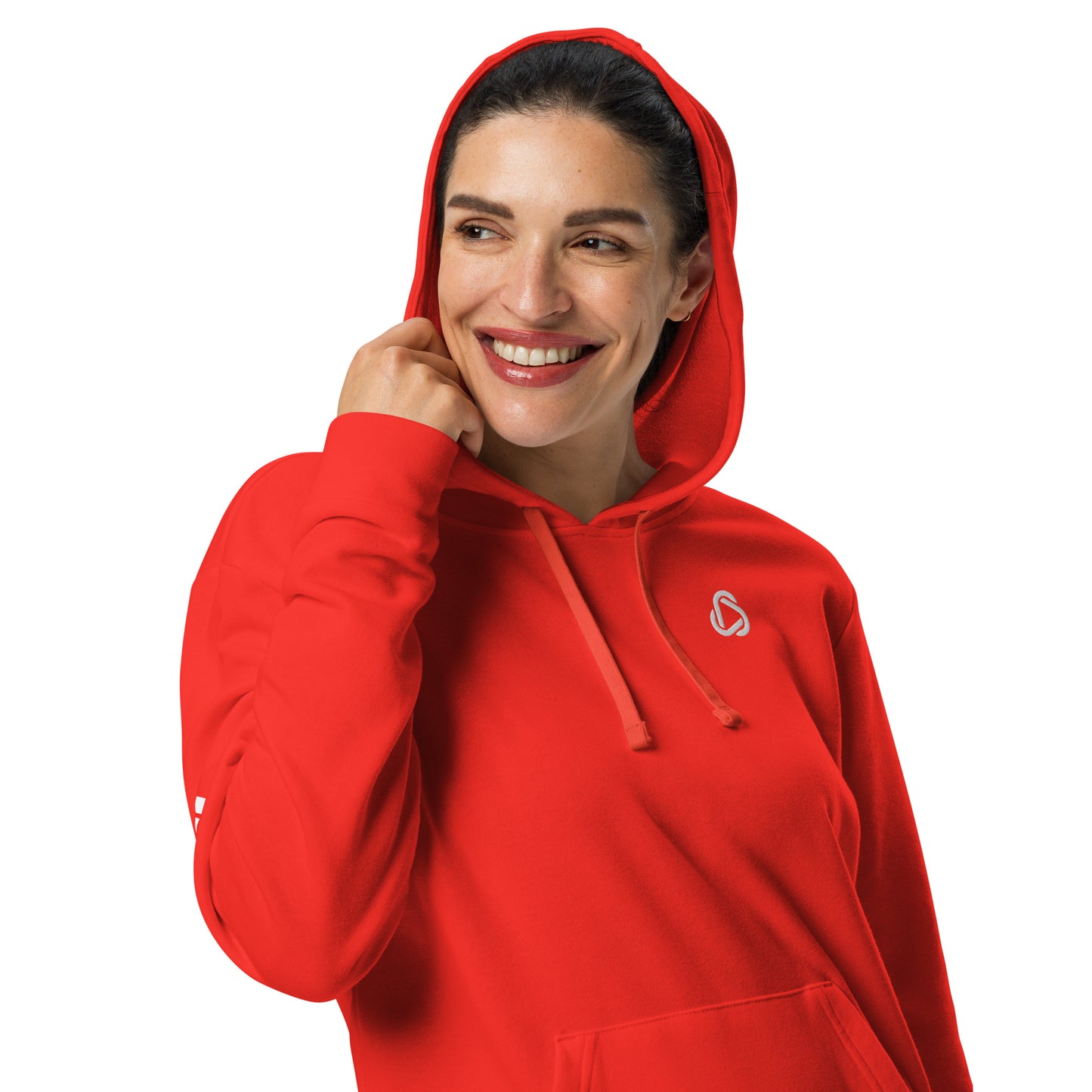 Adidas Fleece Hoodie White Icon